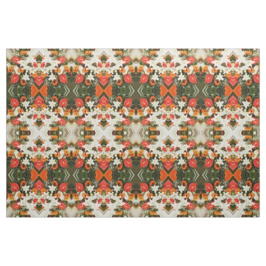 Blumenchic Stoff (Fat Quarter (45,7 x 55,9 cm))