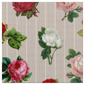 Blumenchic Upholstery Stoff vom Garten (Nahaufnahme)