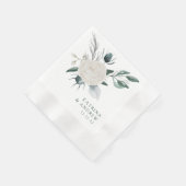Blumencocktail Napkins Serviette (Ecke)