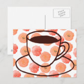 Blumencocktail Postkarte (Vorne/Hinten)