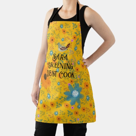 Blumencodierung hübscher Blume Schürze (InSitu)