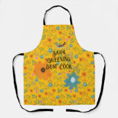 Blumencodierung hübscher Blume Schürze (Vorderseite)