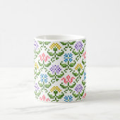 Blumencoffee Tasse "Needlepoint" (Mittel)