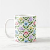 Blumencoffee Tasse "Needlepoint" (Links)
