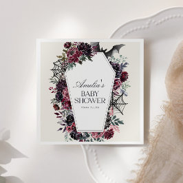 Blumencoffin Halloween-Kinderdusche Serviette