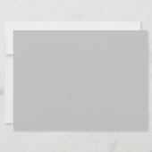 BlumenCollage auf der hellgrauen, flachen Grußkart (Rückseite)