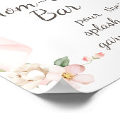 Blumencoquette Baby in Bloom Mama Osa Bar Poster (Ecke)