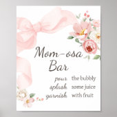 Blumencoquette Baby in Bloom Mama Osa Bar Poster (Vorne)
