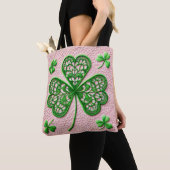 Blumencoquette Kleeblatt St Patrick's Day Tasche (Von Nahem)