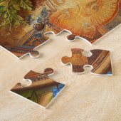Blumencowboyhut Puzzle (Seite)
