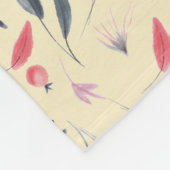 BLUMENCreme | MONOGRAMM | CHRISTLICH Fleecedecke (Ecke)