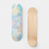 Blumendahlie Skateboard (Vorderseite)