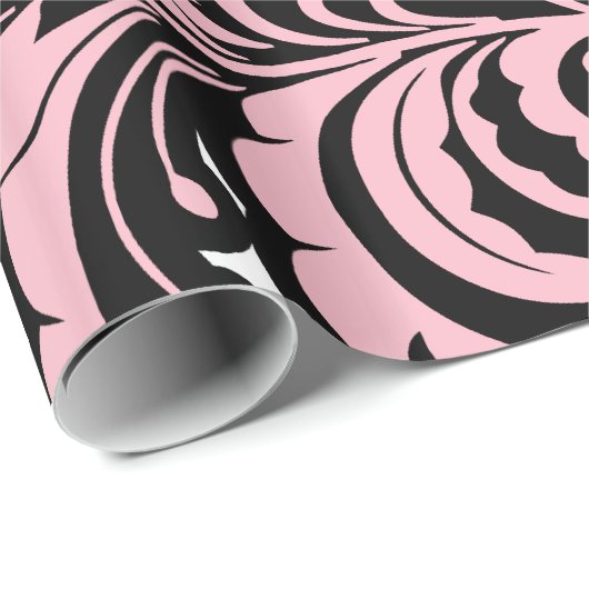 BlumenDamak Muster-Packpapier Geschenkpapier (Rolleneckpunkt)