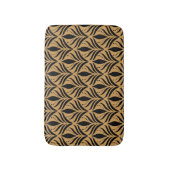 BlumenDamast: Eleganter Vintager Stil Badematte (Vorderseite Vertikal)