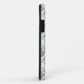 Blumendamast iPhone Fall Case-Mate iPhone Hülle (Hinten/Rechts)