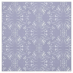 Blumendamastmuster Stoff