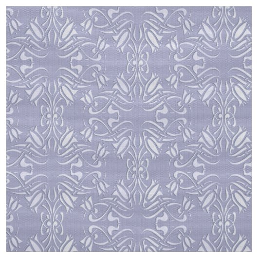 Blumendamastmuster Stoff (Muster)