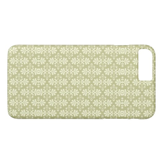 Blumendamasttapete Case-Mate iPhone Hülle (Rückseite (Horizontal))