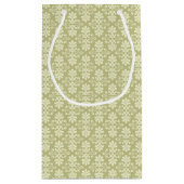 Blumendamasttapete Kleine Geschenktüte (Rückseite)