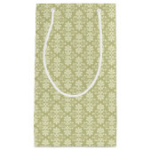 Blumendamasttapete Kleine Geschenktüte (Vorderseite)