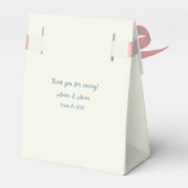 Blumendarstellung in Arted Window Geschenkschachtel (Rückseite)