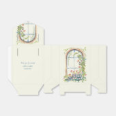 Blumendarstellung in Arted Window Geschenkschachtel (Ungefaltet)