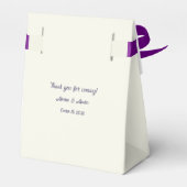 Blumendarstellung in Arted Window Geschenkschachtel (Rückseite)