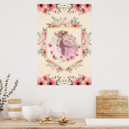 Blumendarstellung, Lady of Spring Poster