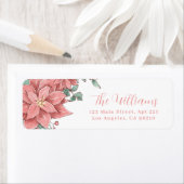 Blumendarstellung Weihnachtsfeierliche Rücksendead (Insitu)