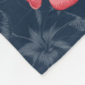 Blumendecke Fleecedecke (Ecke)