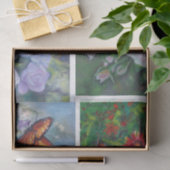 BlumenDecoupage Gewebe Seidenpapier (Geschenk)