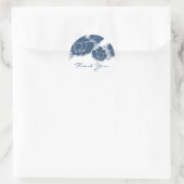 Blumendekadenz Danke Stickers (Tasche)