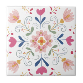 Blumendekor für Zuhause Keramikfliesen 2 Fliese