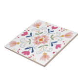 Blumendekor für Zuhause Keramikfliesen 2 Fliese (Seite)