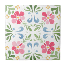 Blumendekor Keramikfliesen für Zuhause