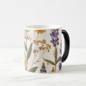 Blumendekor mit Feldblumen Verwandlungstasse (VorderseiteRechts)