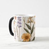 Blumendekor mit Feldblumen Verwandlungstasse (Vorderseite Links)