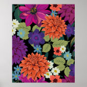 Blumendekor Poster (Vorne)