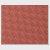 Blumendekoration Art Pattern Wilhelm Morris Geschenkpapier (Flach)