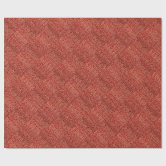 Blumendekoration Art Pattern Wilhelm Morris Geschenkpapier (Flach)