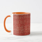 Blumendekoration Art Pattern Wilhelm Morris Tasse (Links)
