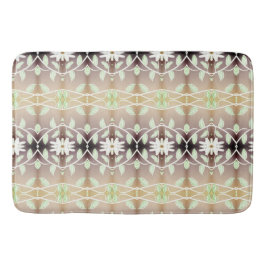 Blumendekoration Badematte