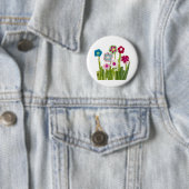 Blumendekoration Button (Beispiel)