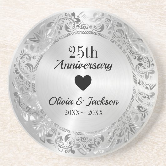 Blumendekoration Getränkeuntersetzer (Vorne)