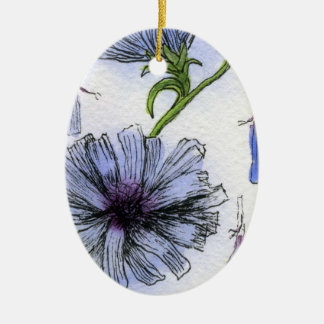 Blumendekoration Keramik Ornament