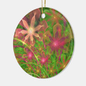 Blumendekoration Keramik Ornament (Links)