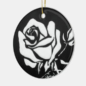 Blumendekoration Keramik Ornament (Links)