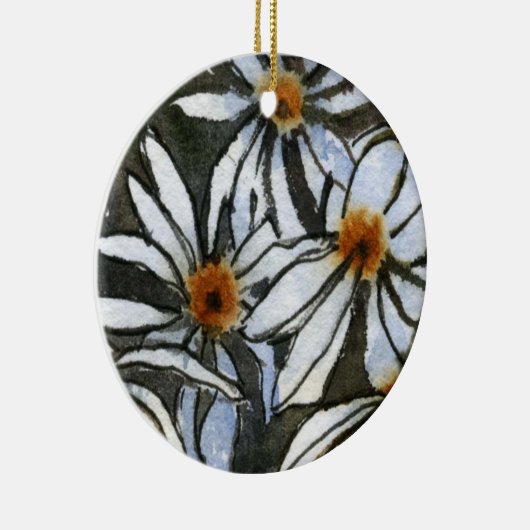 Blumendekoration Keramik Ornament (Rechts)