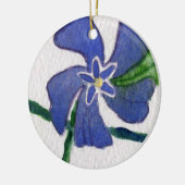 Blumendekoration Keramikornament (Links)