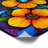 Blumendekoration Poster (Ecke)